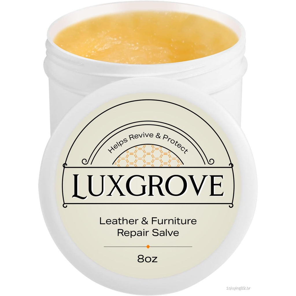 LUXGROVE ® Madeira & amp ; Pomada Para Reparo De Móveis De Couro , Bálsamo Condicionador Sofás , Assentos De Carro , Mes