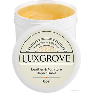 LUXGROVE ® Madeira & amp ; Pomada Para Reparo De Móveis De Couro , Bálsamo Condicionador Sofás , Assentos De Carro , Mes