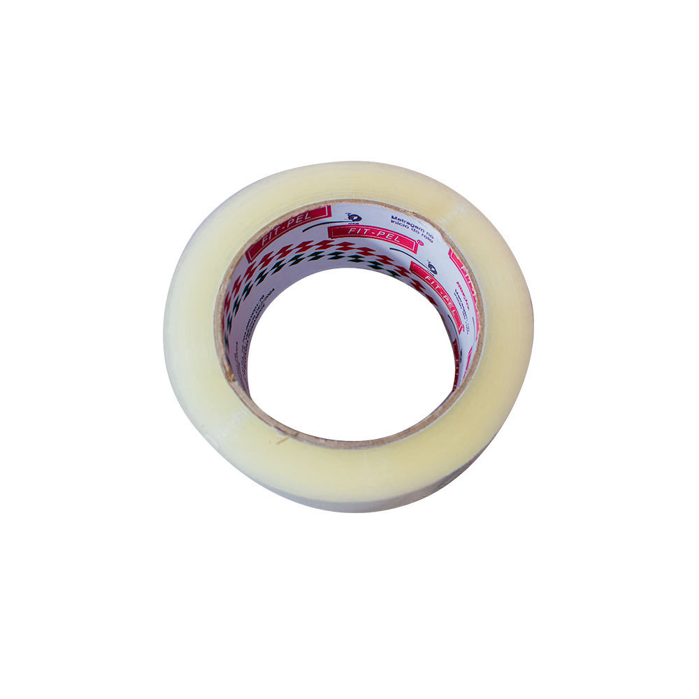 Fita adesiva transparente 48 mm x 100 m - Fit-Pel