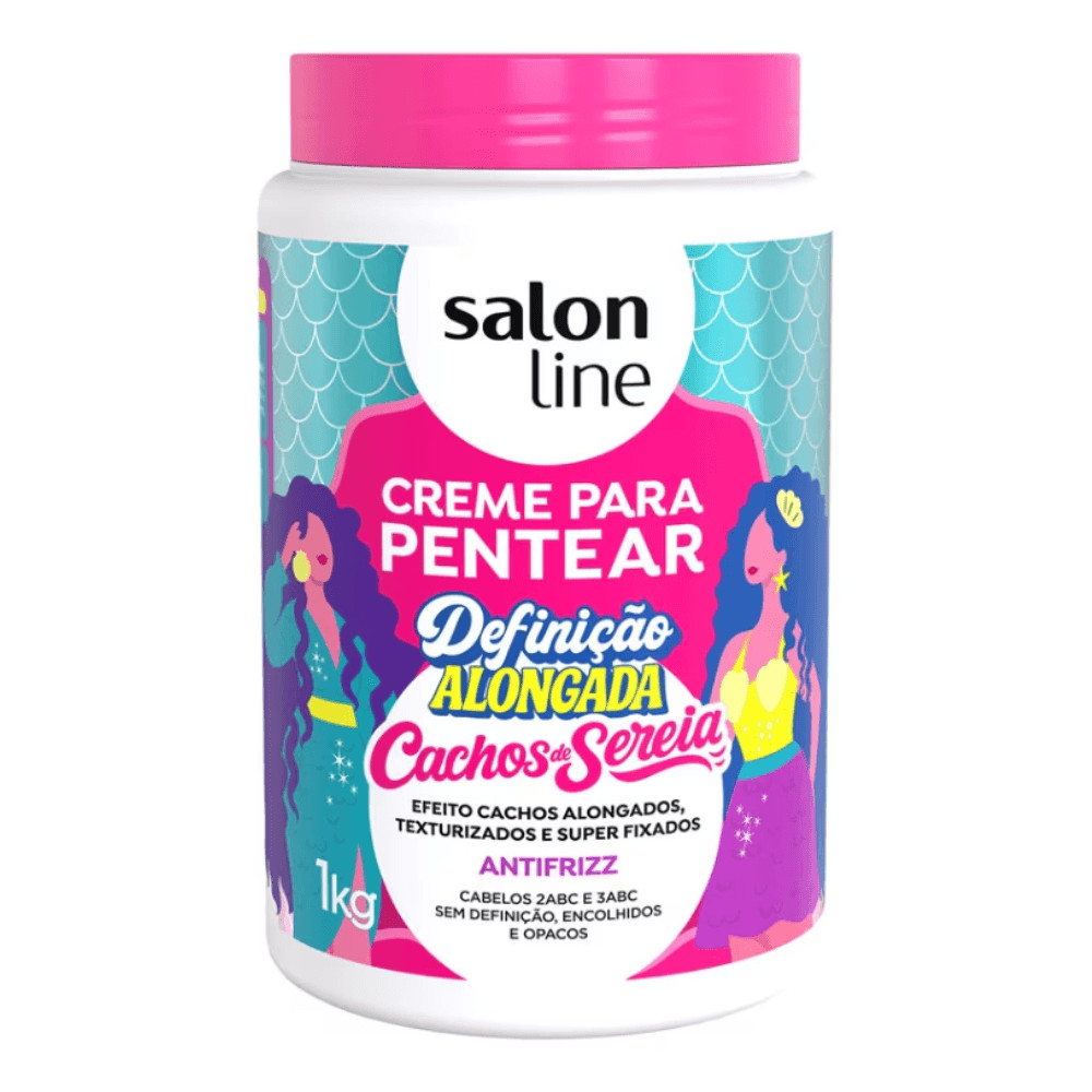 Creme Para Pentear Salon Line Definição Alongada 1kg