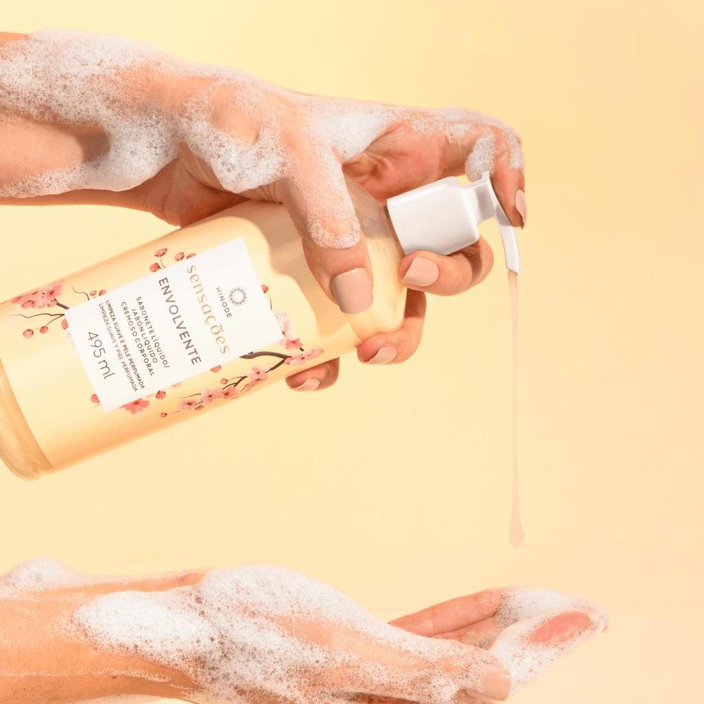 Sabonete Cremoso Corporal Sensações Envolvente 495ml — imagem 2 de 2