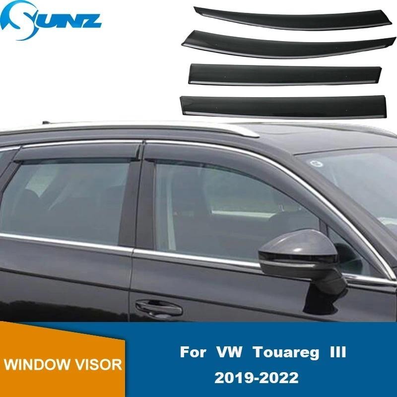 Weathershilds Para VW Touareg III 2019 2020 2021 2022 Viseira Da Janela Lateral Do Carro Guarda Ventilação Toldos Abrigo
