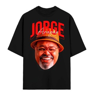 [Camiseta Premium em Algodão Puro]GXG Camiseta Oversized Jorge Aragão – Coleção Gigantes do Samba | UseCriolice
