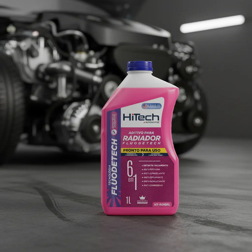 Aditivo Radiador Pronto Uso Fluodetech Hitech Ht5010fl