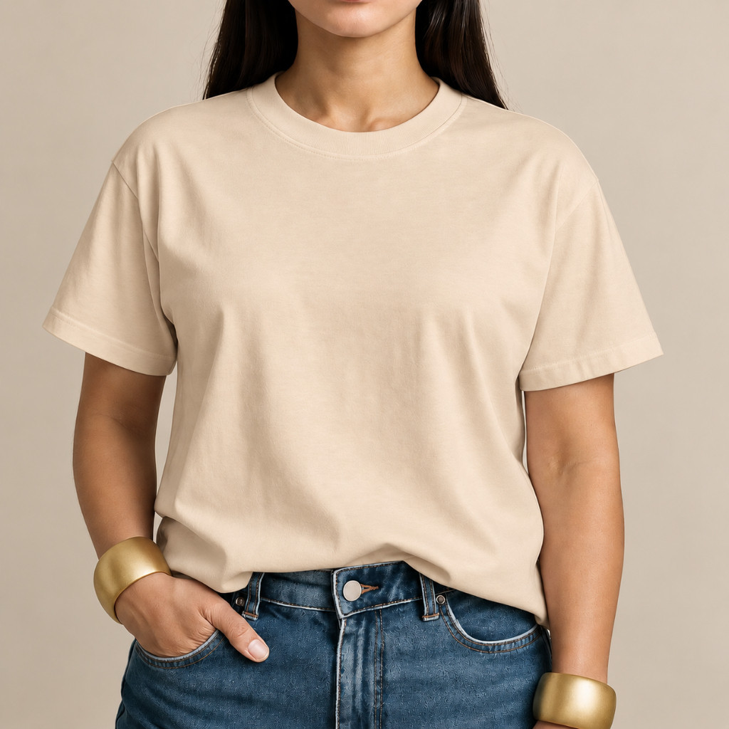 Camiseta Feminina Básica 100% Algodão Cores Premium Moda Casual Diária Trabalho Academia Streetwear