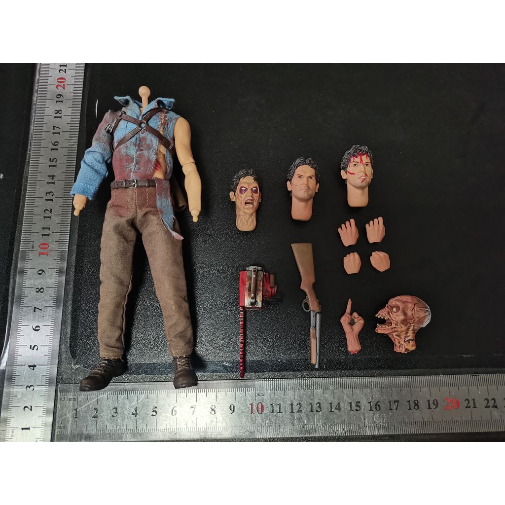 Suplemento de acessórios de cinzas Mezco Ghost Player 3/40 20cm