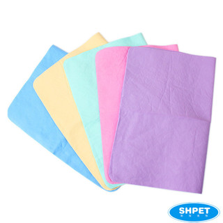 Sheng toalha de banho para cães de estimação, pacote simples, imitação de pele de veado, toalha para animais de estimaçã