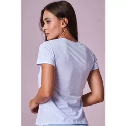 Camiseta Feminina Estrelas Planet Girls Branco