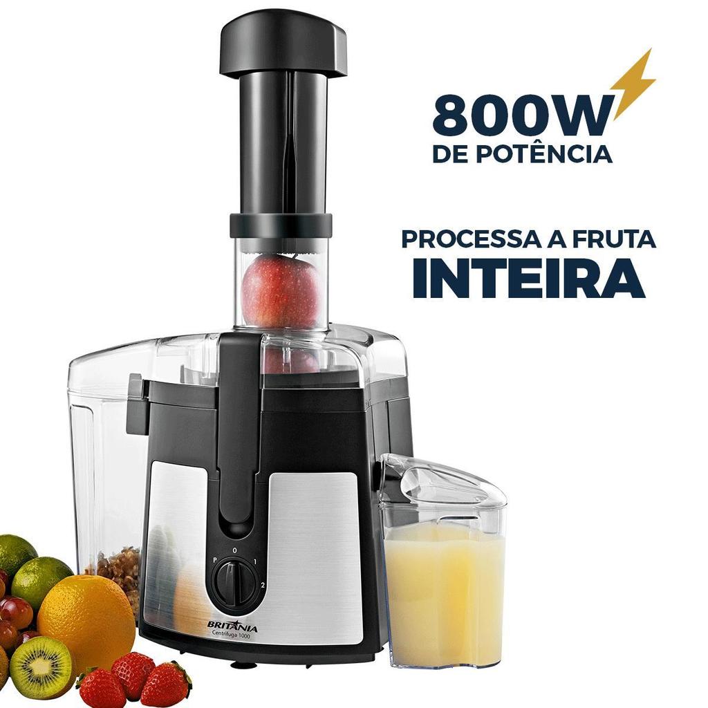 Centrífuga de Alimentos Britânia Juicer 1000 800W — imagem 2 de 2