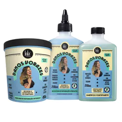 Kit Lola Cosmetics Danos Vorazes Shampoo + Condicionador 250ml + Máscara 450g