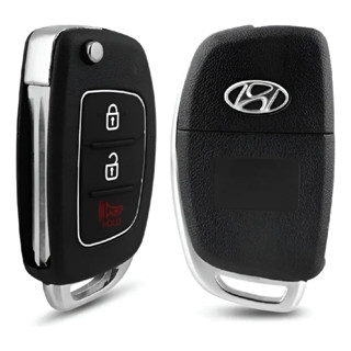 Chave Canivete Hyundai 3 Botões Compatível Alarmes Look Out em Oferta na Shopee