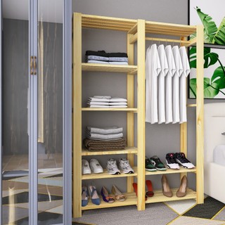 QUEIMA DE ESTOQUE - Arara Closet – Organizadora de Roupas em Madeira Pinus