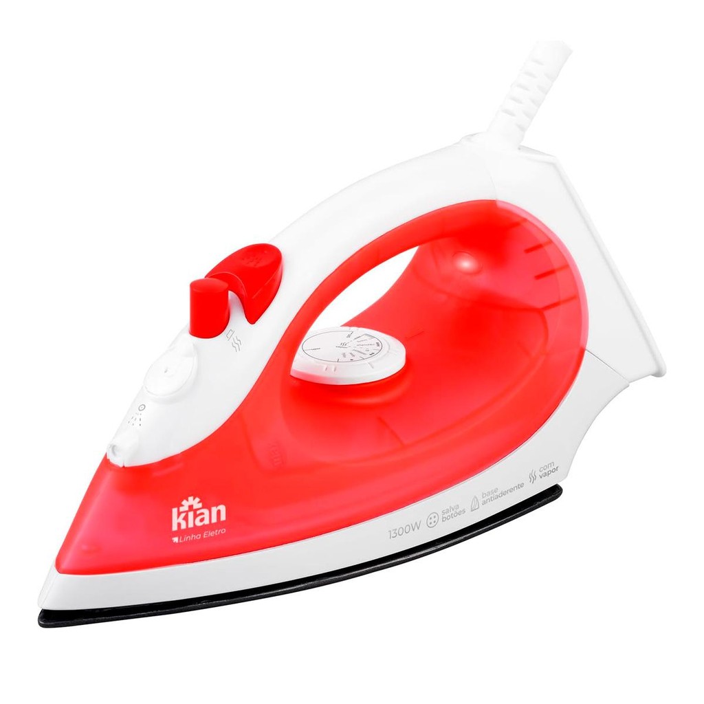 Ferro de Passar Roupa a Vapor Spray 1300W FPS-104 - Kian em Oferta na Shopee