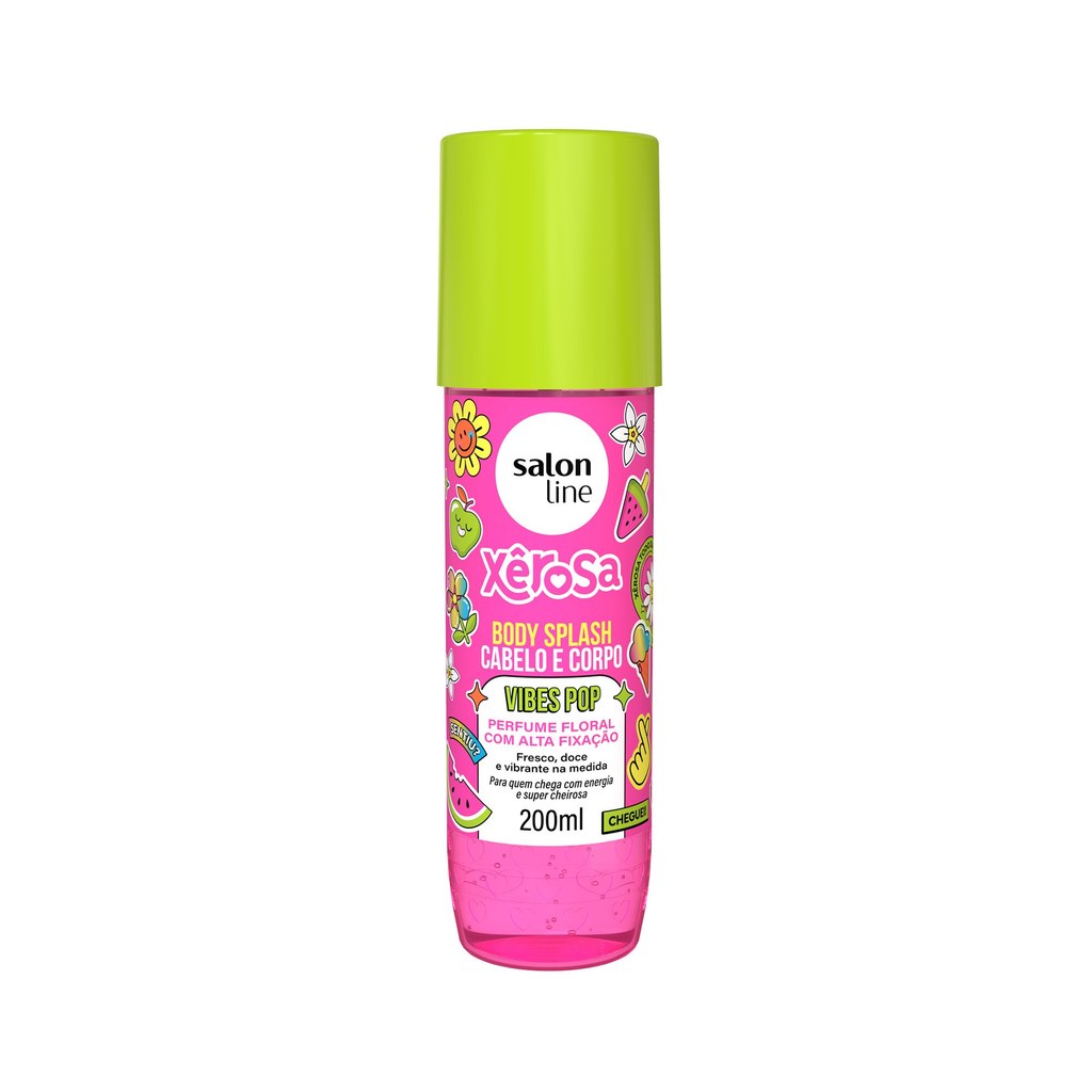 Body Splash Cabelo e Corpo Xêrosa Vibes Pop 200ml