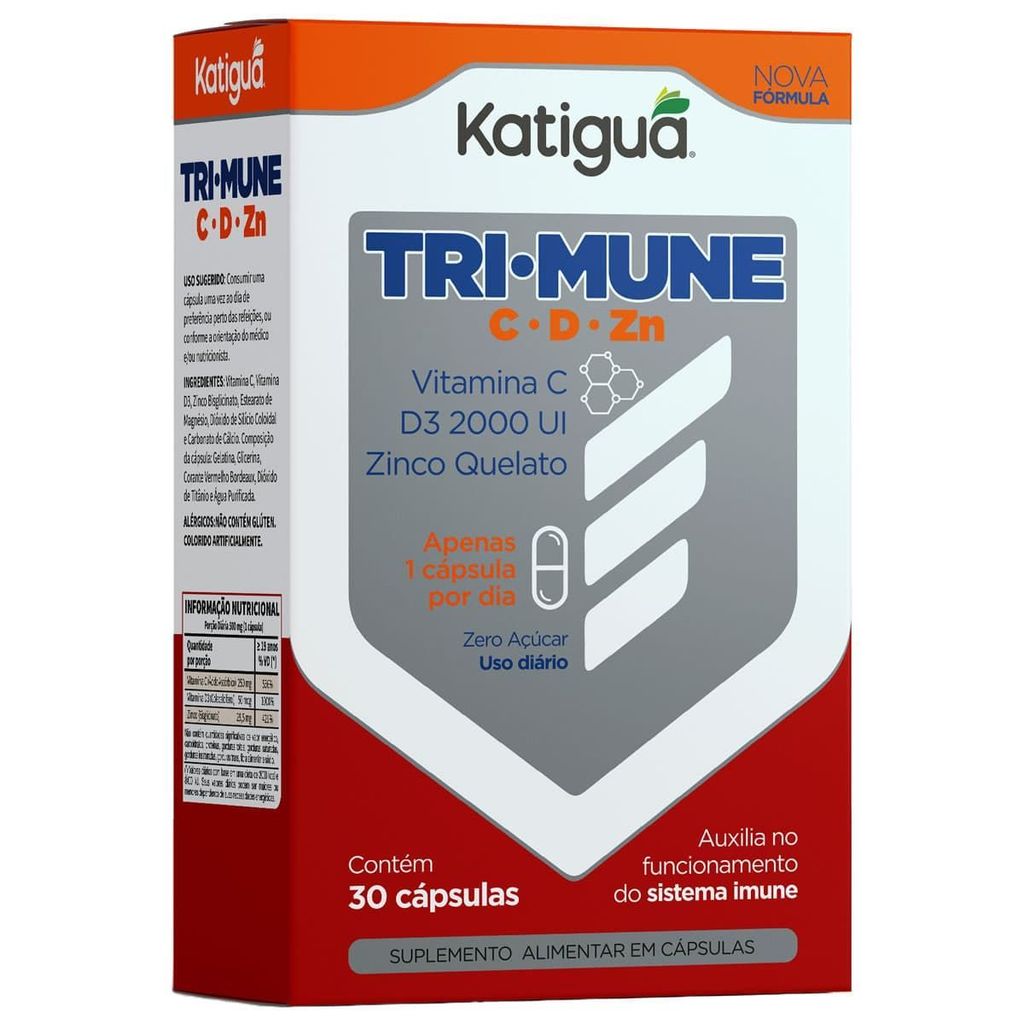 Trimune - 30 Cápsulas - Katiguá em Oferta na Shopee