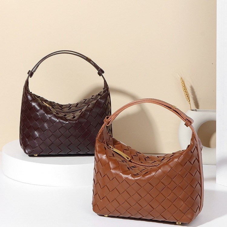 Bolsa Quadrada Crescente Feita À Mão Moda vintage De Ombro crossbody