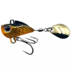 Isca Artificial Little Spin Colher Redonda Pequena 3cm 10g Dourada - Yara Cor 71