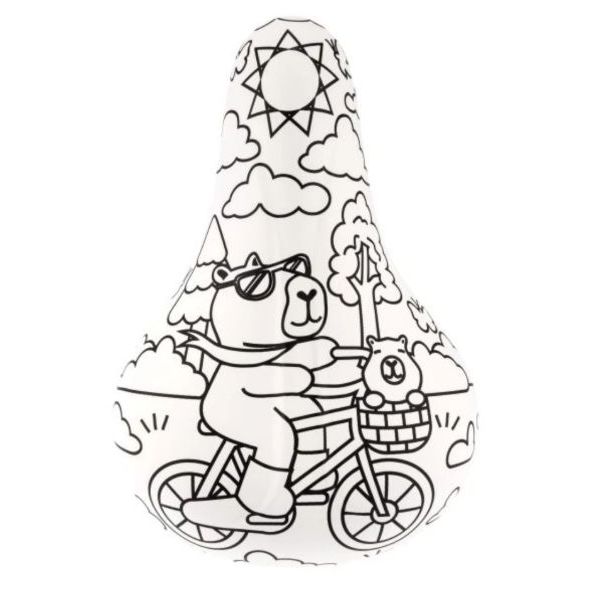 Selim Bicicleta Bike Infantil Kalf Personalizável Bobbie Goods Capivara