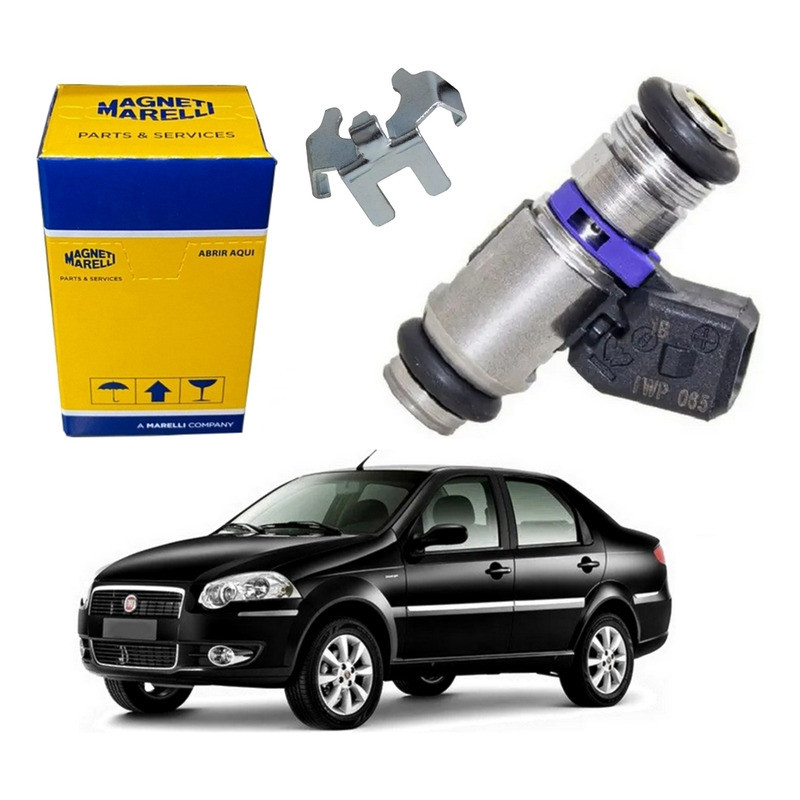 Bico Injetor Marelli Siena Rst Iii 1.0 Fire Flex 2010 A 2012