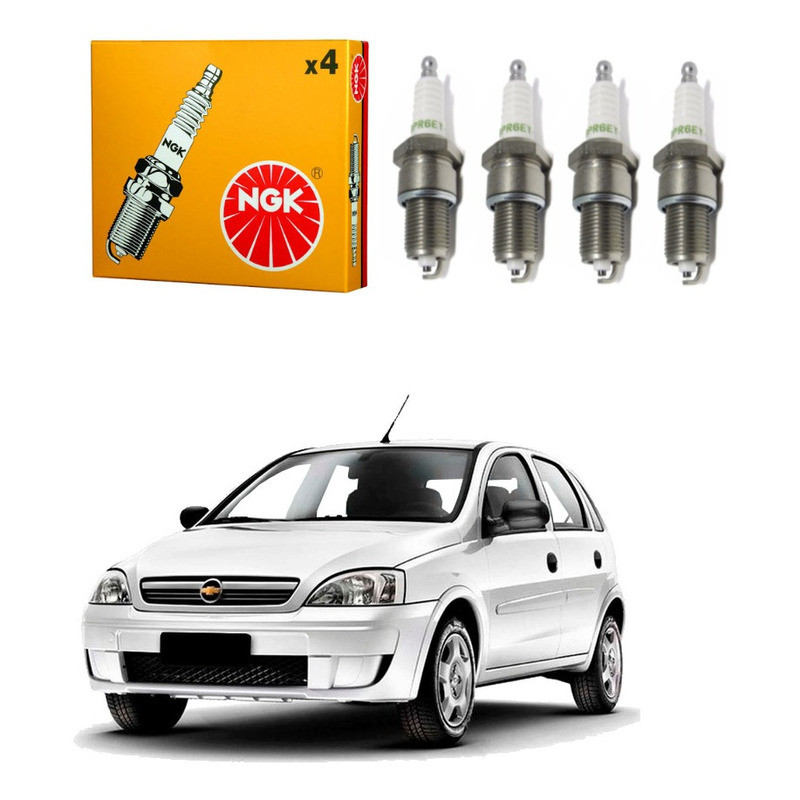 Jogo Velas Ngk Corsa Frente Montana 1.8 8v 2003 A 2009 em Oferta na Shopee