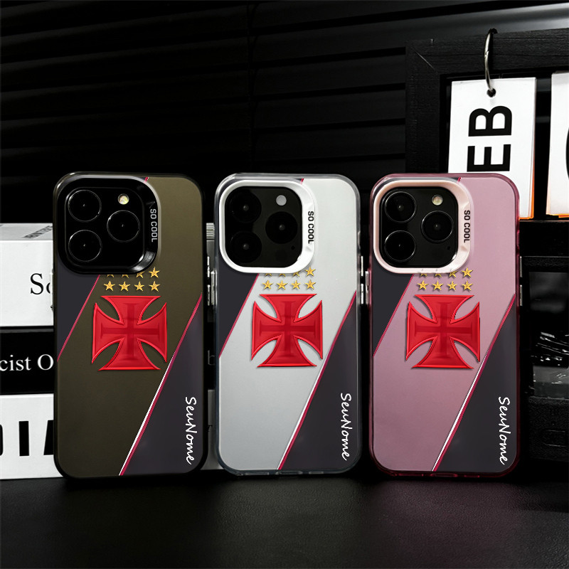 Capinha capa de Com nome personalizado Vasco da Gama Futebol para Samsung A55 A54 A52 A52S A35 4G 5G silicone Capa D159