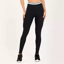 Legging Supple Preto Canelado