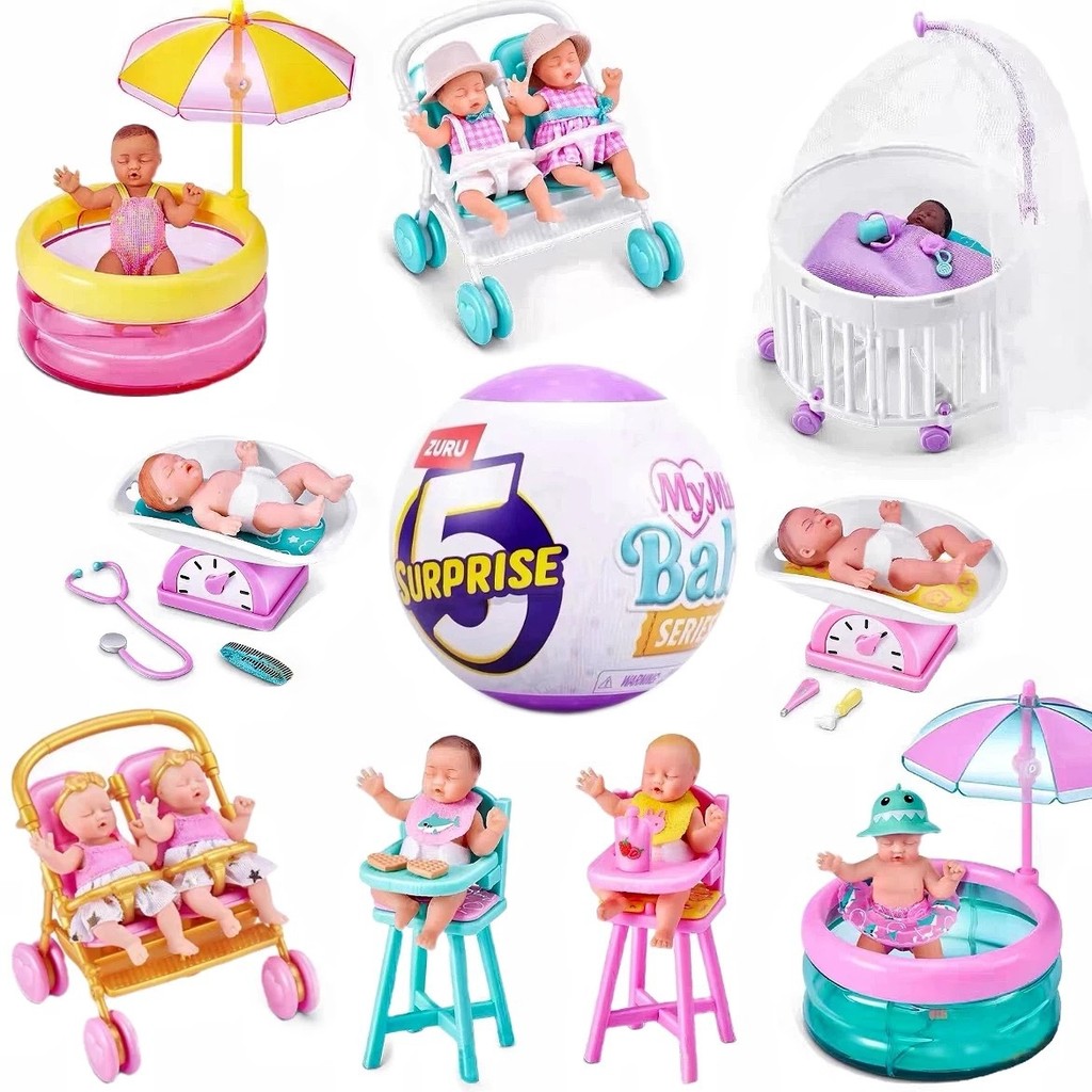 ZU RU RU Baby Ball Segunda Geração Cinco Vezes Surpresa Bola Carrinho De Brinquedo Em Miniatura