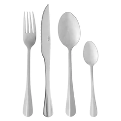 Faqueiro De 24 Peças De Aço Inox Positano Lyor