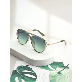 Óculos de Sol Aviador Femininos com Lentes Ombre, Óculos de Sol Aviador, Óculos de Sol com Armações Modernas, Óculos de 