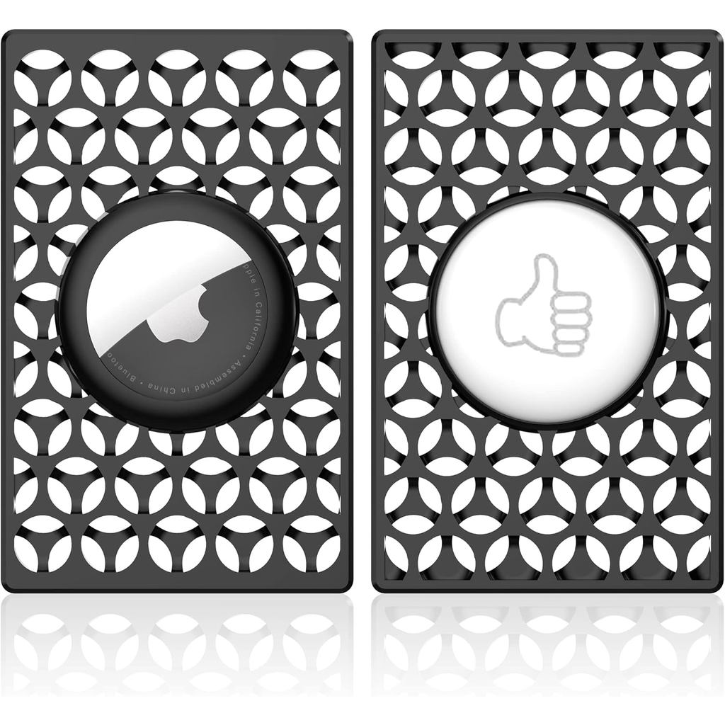 Suporte para Apple Airtag para Carteira, 2 Unidades, Capa Ultra Fina do Tamanho 