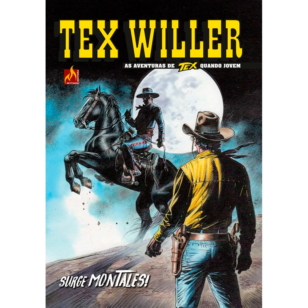 Capa do livro Comics - Tex willer nº 60 - por Mauro Boselli - Mythos Editora