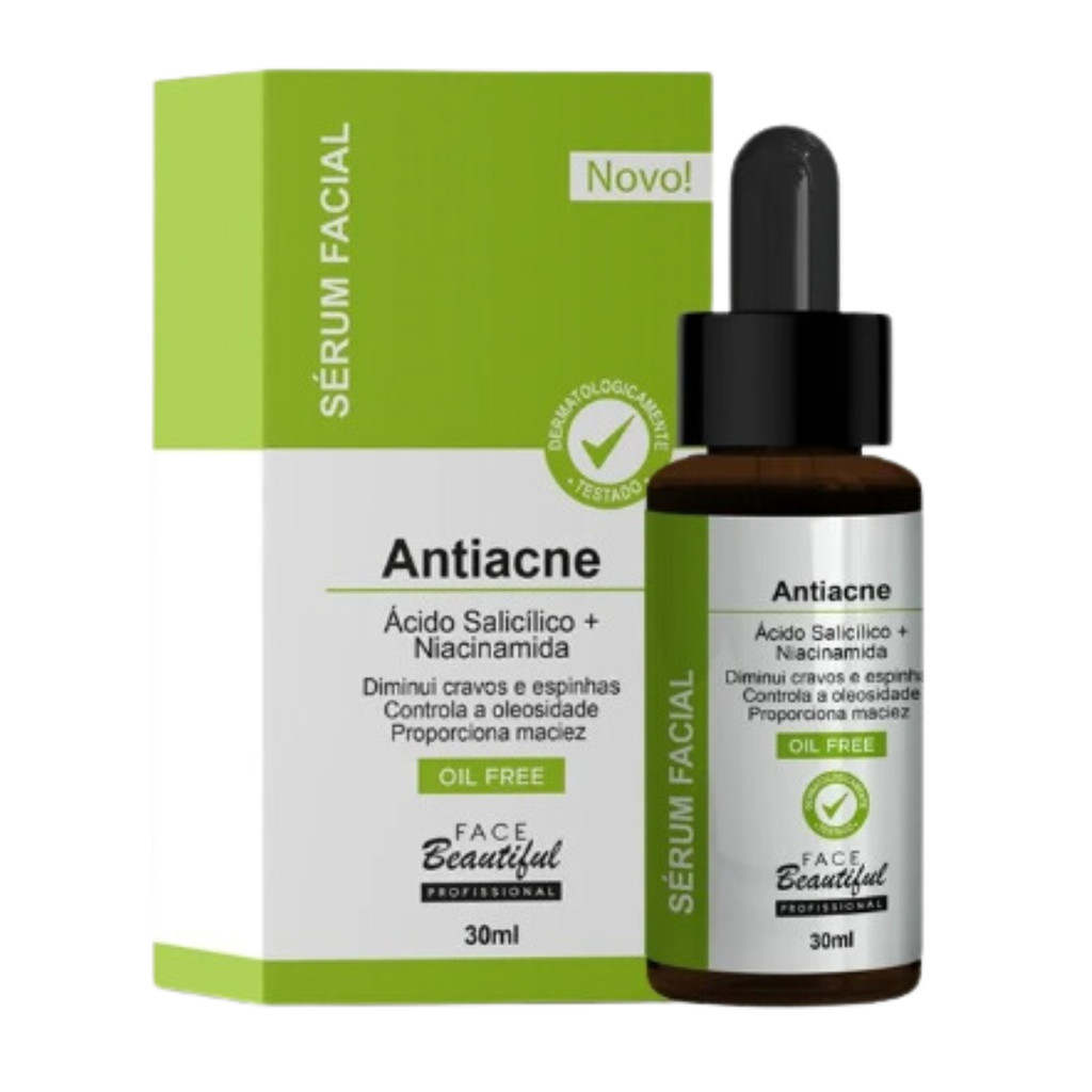 FACE BEAUTIFUL - SERUM FACIAL ANTIACNE 30ML
