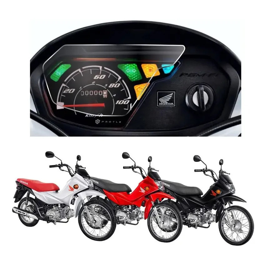 Película Hidrogel Para Painel Honda Pop 110i 2025 24 23 2022