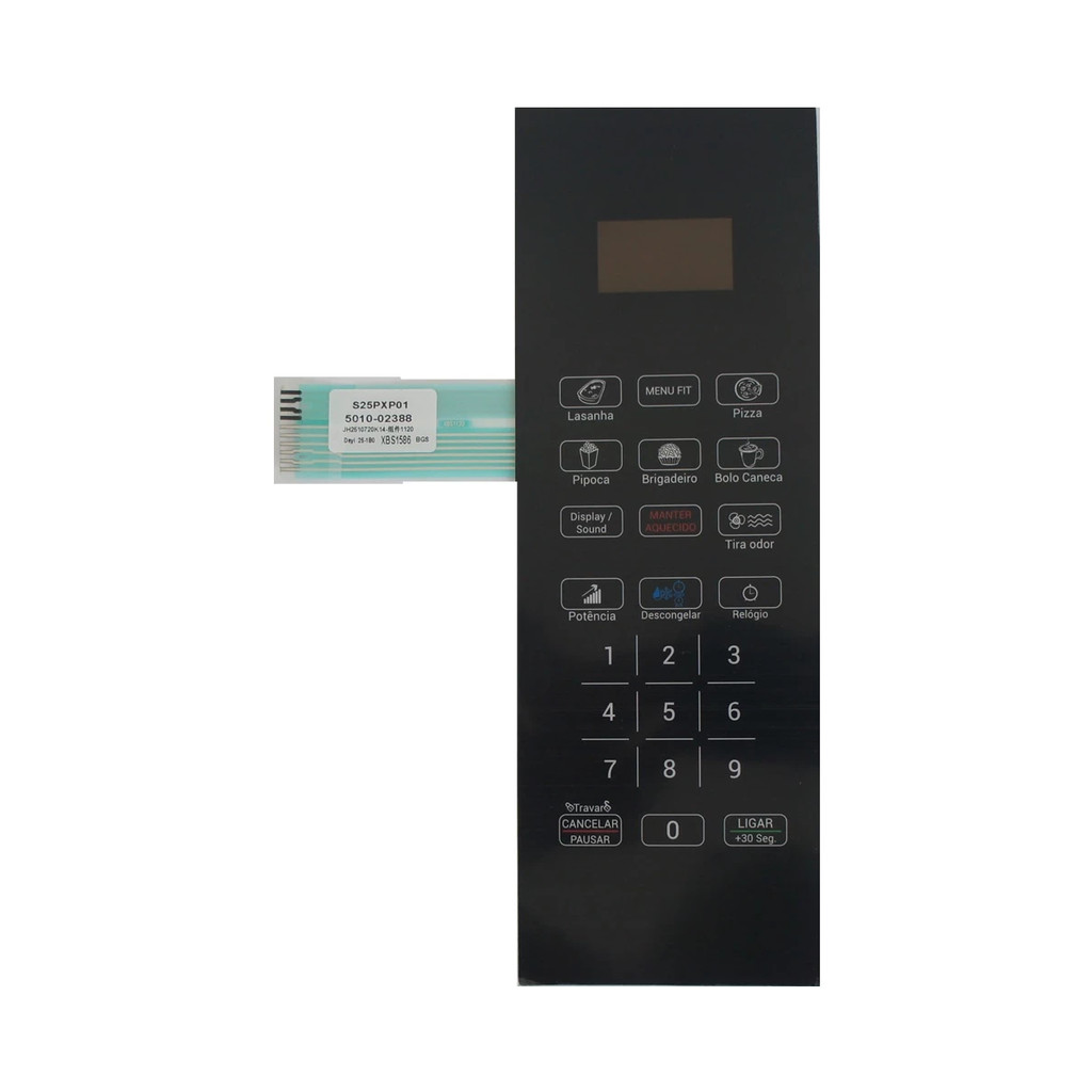 Teclado Membrana Microondas Philco PMO30P PMO30 5010-02388