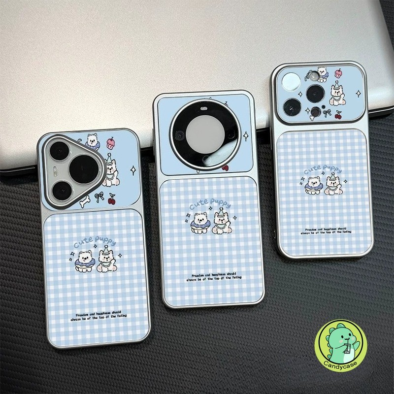 Capa De Cachorrinho Fofa Para Samsung Galaxy A17 M17 F17 A16 A15 M15 F15 A14 A13 M13 A12 F12 M12 A11 A10 A10S M10S 5G 4G