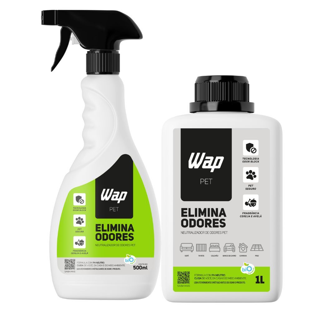 Eliminador Odores Urina Pet Block Odor Fragancia Cereja Avela 1 Litro WAP