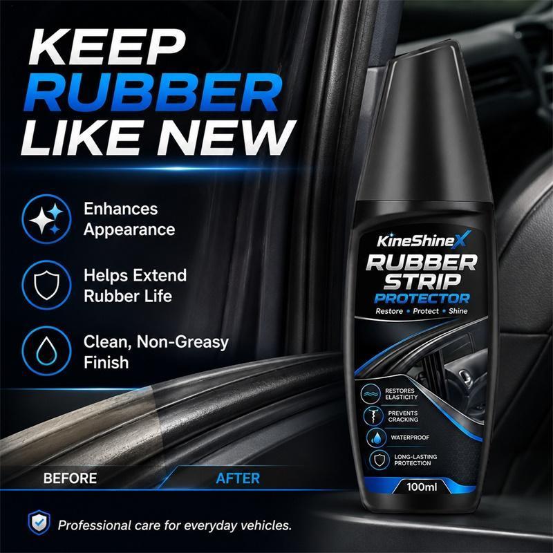 Selante Protetor De Remodelação 100ml Guarnição Do Carro Detalhando Agente Restaurador Vedação De Borracha Cuidados Cond