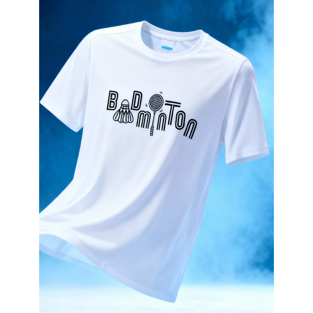 Passerby-seeker Sports Badminton Camiseta de treinamento respirável de secagem rápida Top Lazer ao ar livre Moda Esporte