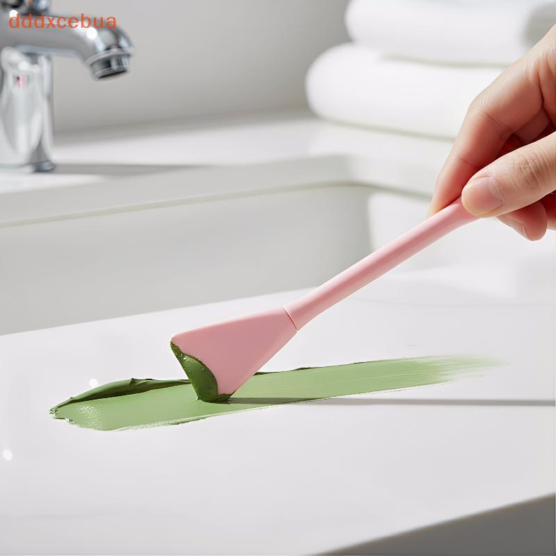 [dddxcebua] Pincel Aplicador De Máscara Facial De Silicone De Duas Cabeças Com Colher Para Mesmo Espalhando Ferramentas 