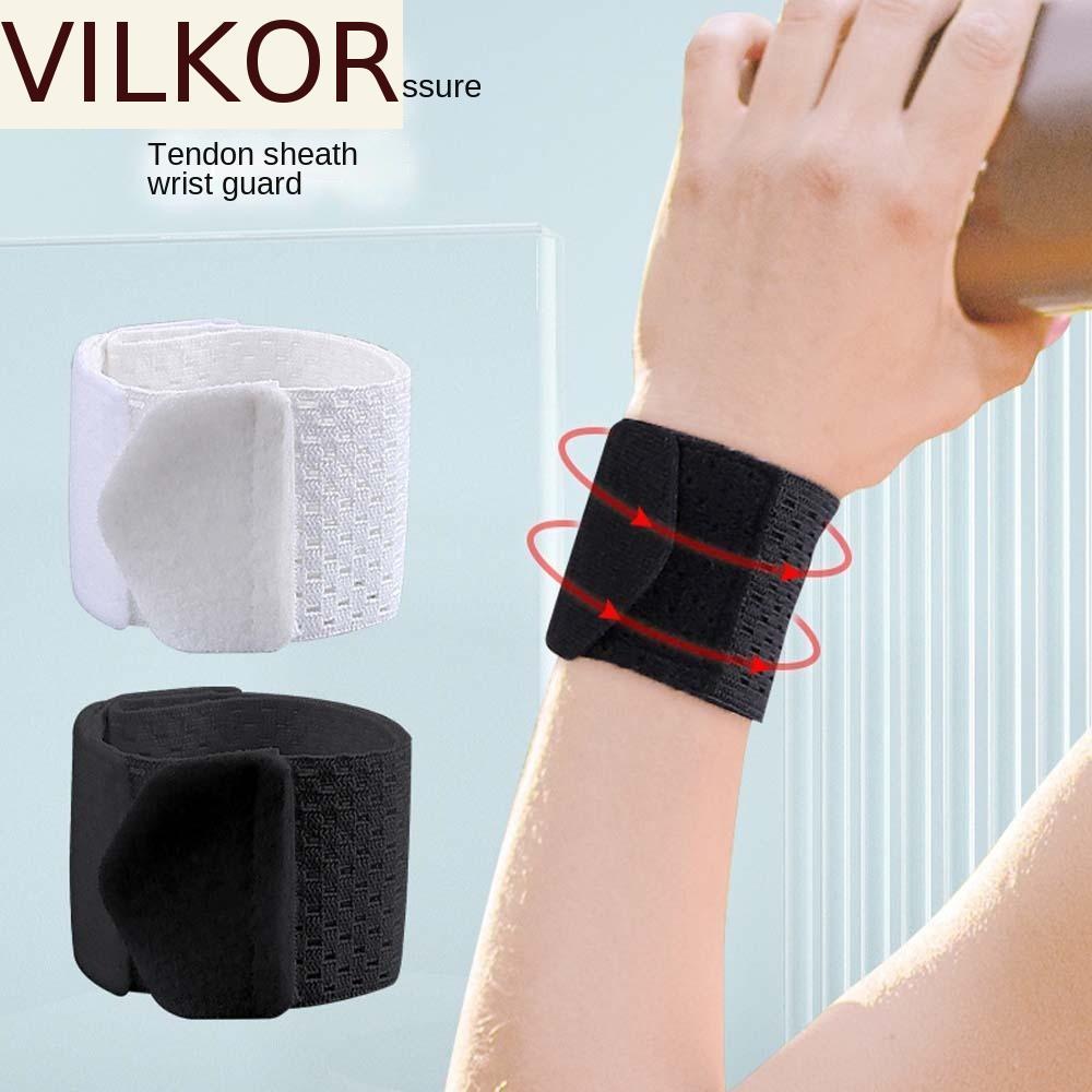 VILKOR Suporte De Pulso Ginásio Tênis Esportes Primavera Miosheath Verão Túnel Do Carpo Compressão Palma Guarda Protetor