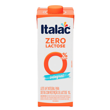 Italac Zero Lactose Leite Integral