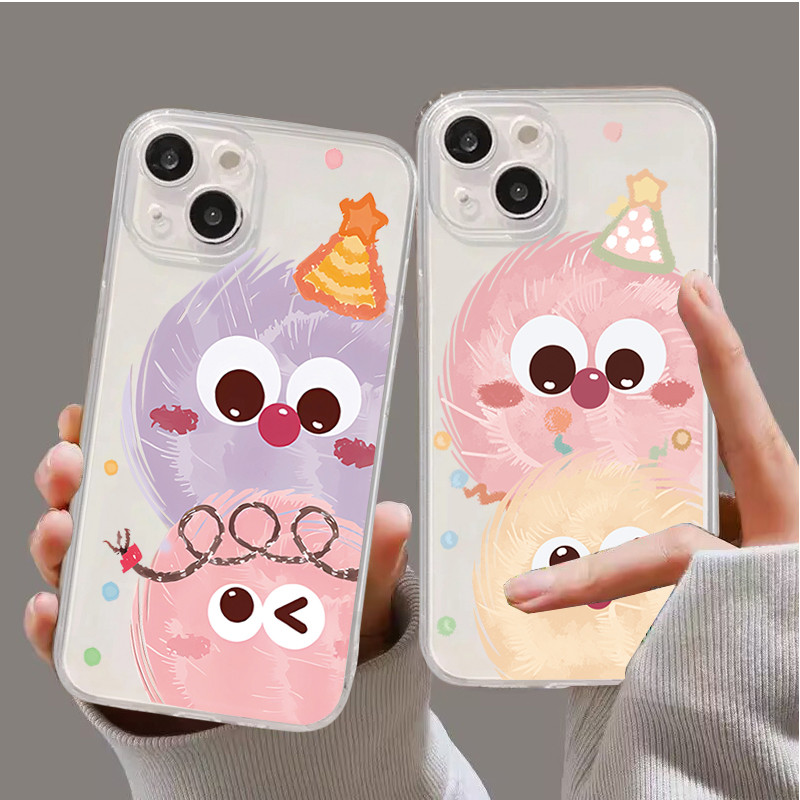 Pequena Bola De Carvão Monstro Embalagem Para Samsung A05 A05S A12 A03S A02S A32 A23 A25 A56 A04 A04E A54 A22 A04 5G Mac