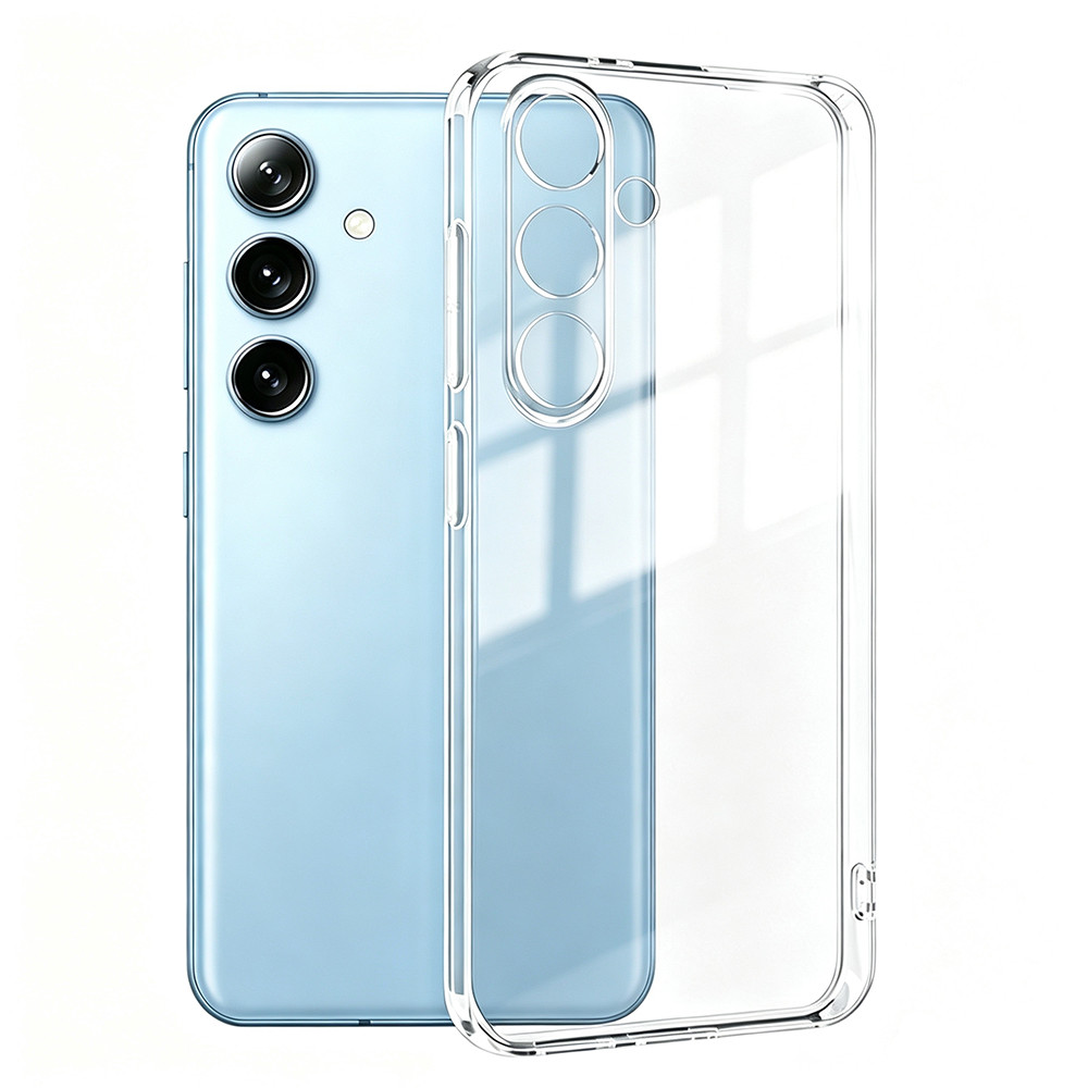 Transparente Claro Caso Macio Para Samsung Galaxy S26 S25 S24 S23 S21 Fe S22 Ultra Plus Silicone Fino Capa Da Câmera Tpu