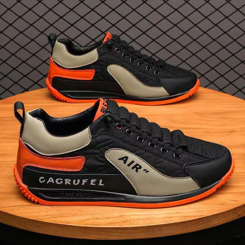 Moda masculina sapatos esportivos Forrest Gump sapatos de cano baixo um Pedal sapatos masculinos na moda sapatos casuais