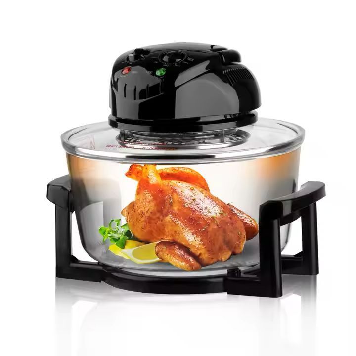 Air Fryer Forno Elétrica 12L RAF/LIDER 110V Cesto de Vidro Ultra Resistente Sem Óleo