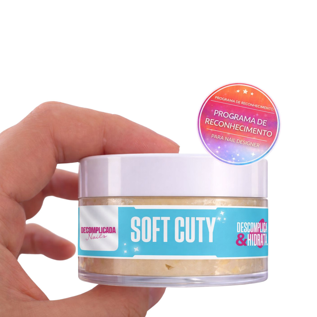 Cera para cutilagem - Soft Cuty 20gr Descomplicada Nails