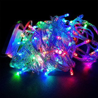 PISCA PISCA DE LED - LUZES COLORIDAS - 8 FUNÇÕES - 100 LÂMPADAS - 9 METROS DE COMPRIMENTO 110V