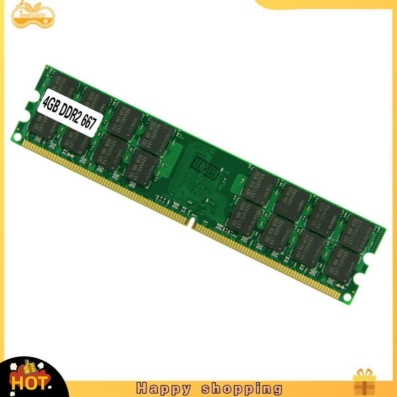 jellyfish5 Alto-Falante Alta Frequência 667MHz DDR2 4GB Memória RAM De Grande Capacidade 240PIN PC2-5300 Módulo De Para 