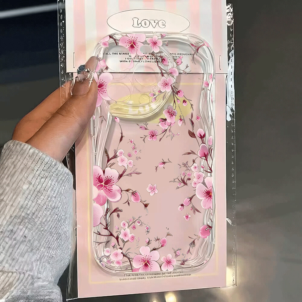 Capa Para Samsung Galaxy A57 A27 A17 A07 A26 A37 A56 A55 A36 A16 A06 A54 A15 A14 A53 A32 A34 A13 A35 5G Linda Peônia Flo