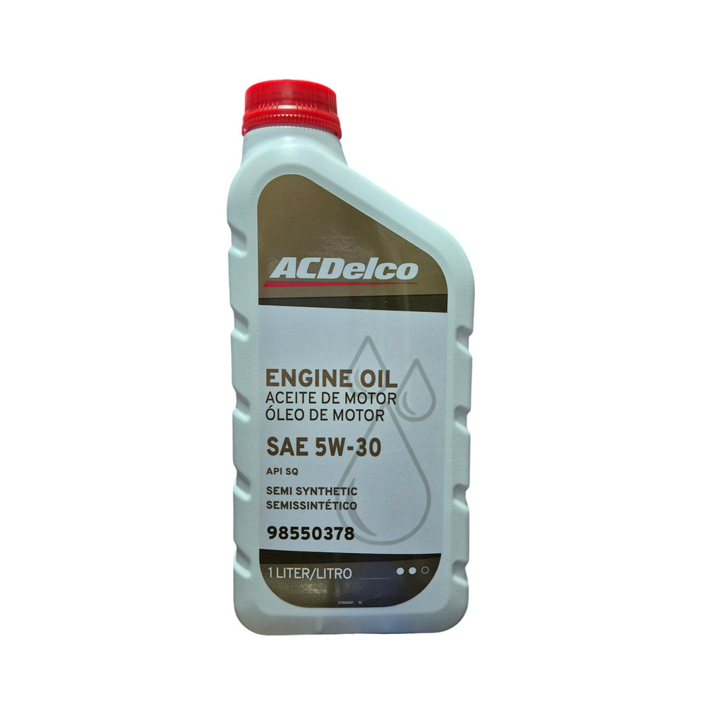 1l Oleo Semissintetico Motor Sae 5w30 Api Sn Acdelco